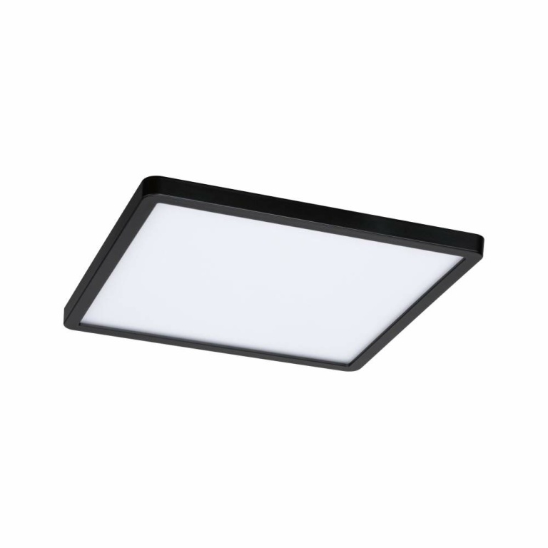 Paulmann VariFit LED Einbaupanel Smart Home Zigbee Areo IP44 eckig 230x230mm Tunable White Schwarz dimmbar