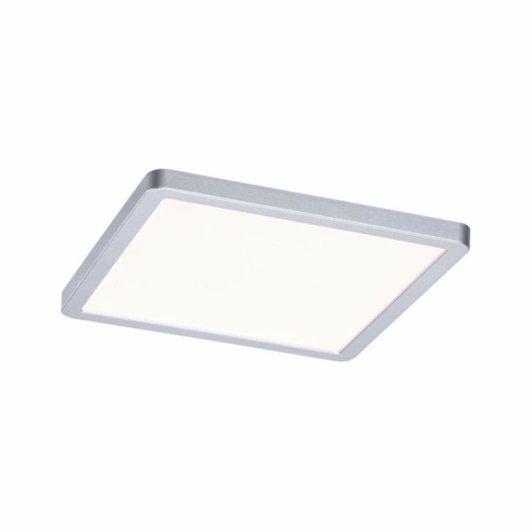 Paulmann VariFit LED Einbaupanel Dim to Warm Areo IP44 eckig 175x175mm 2000 - 4000K Chrom matt dimmbar