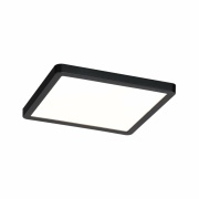 VariFit LED Einbaupanel Dim to Warm Areo IP44 eckig 175x175mm 2000 - 4000K Schwarz dimmbar