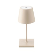 Sigor Nuindie Akku-Tischleuchte mini Dünenbeige LED rund 250mm IP54 dimmbar Flex-Mood Easy-Connect