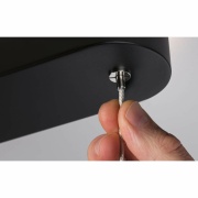 LED Pendelleuchte Puric Pane Smart Home ZigBee 6W 6-flammig Schwarz schwenkbar dimmbar Pendellänge einstellbar