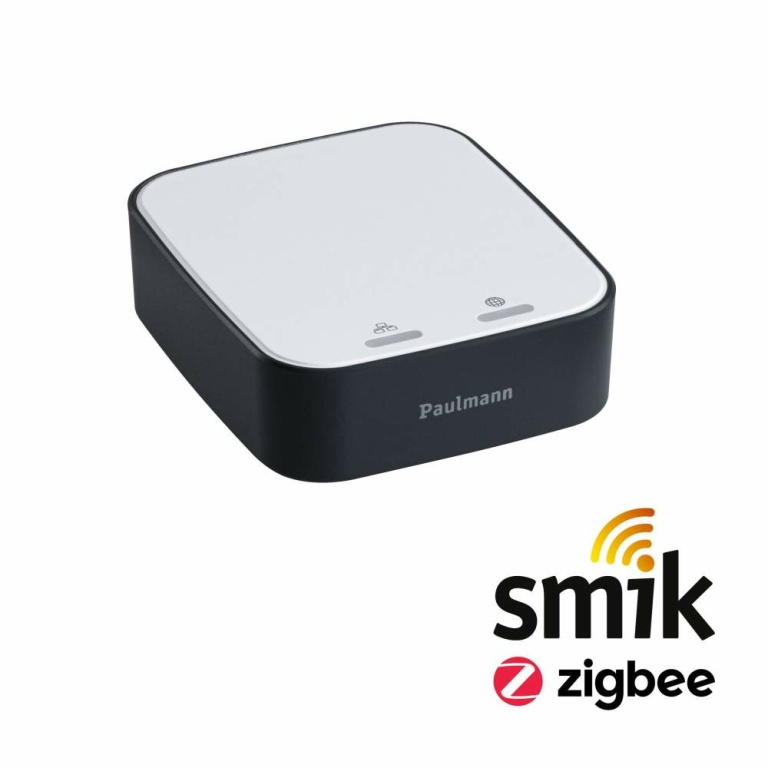 Paulmann Bundle Smart Home smik Gateway + Aptare Pendelleuchte Alu + Gent