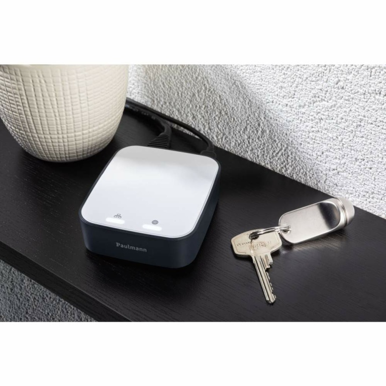 Paulmann Bundle Smart Home smik Gateway + Aptare Pendelleuchte Alu + Gent