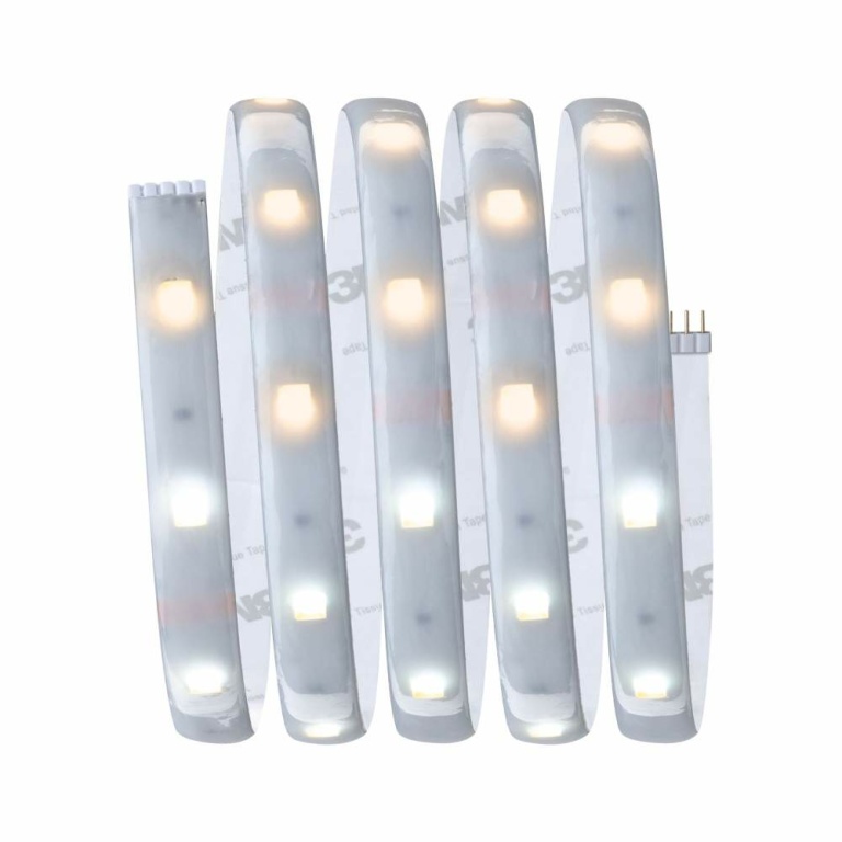 Paulmann MaxLED 250 LED Strip Smart Home Zigbee Tunable White beschichtet Basisset  1,5m  IP44 6W 405lm 30LEDs/m Tunable White 24VA