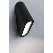 LED Außenwandleuchte Cliff  seewasserresistent IP44  64x116mm 3000K 9,5W 300lm 230V  Anthrazit Aluminium