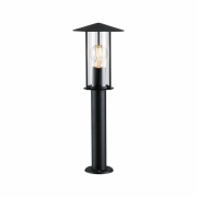 Pollerleuchte Classic insektenfreundlich IP44  500mm 2200K 4,3W 420lm 230V  Schwarz E27 Metall