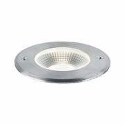 LED Bodeneinbauleuchte Vanea  seewasserresistent IP67 rund 100mm 3000K 3,5W 160lm 230V Alu Aluminium