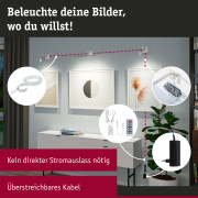 LED Bilderleuchte Xana Komplettset 2700K 420lm 230/24V 5,5W dimmbar Alu gebürstet