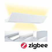 LED Wandleuchte Smart Home Zigbee Ranva   Tunable White 1.400lm / 210lm 230V 13W dimmbar Weiß matt