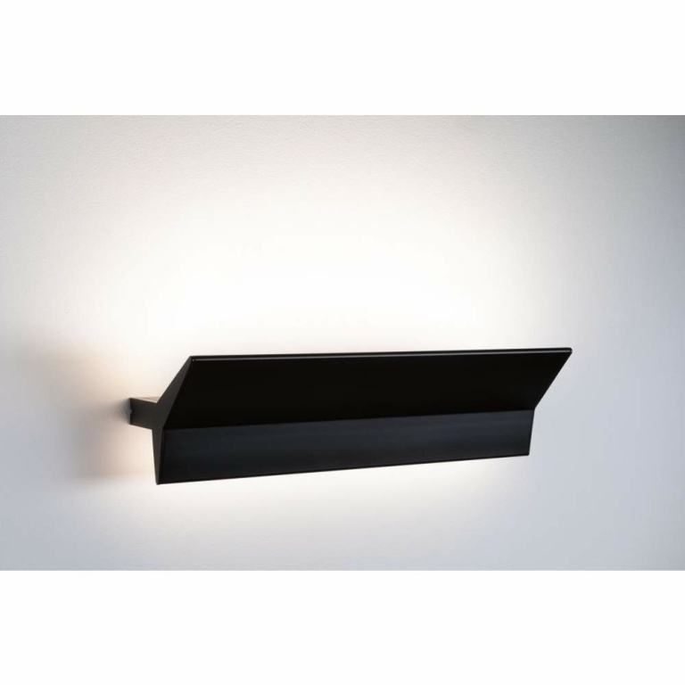 Paulmann LED Wandleuchte 3-Step-Dim Stine   2700K 1.400lm / 410lm 230V 13 / 1x4W dimmbar Schwarz matt