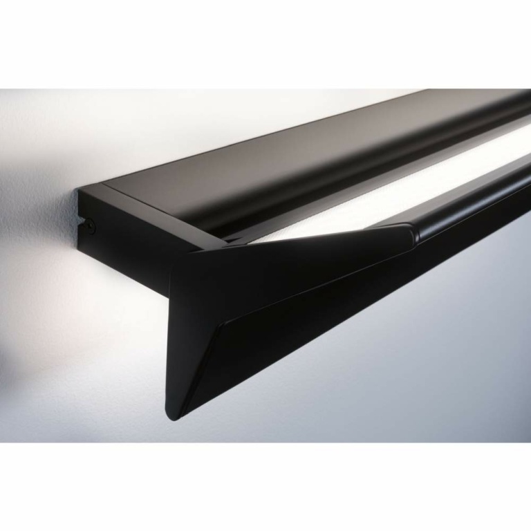 Paulmann LED Wandleuchte 3-Step-Dim Stine   2700K 1.400lm / 410lm 230V 13 / 1x4W dimmbar Schwarz matt