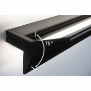 LED Wandleuchte 3-Step-Dim Stine   2700K 1.400lm / 410lm 230V 13 / 1x4W dimmbar Schwarz matt