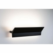 LED Wandleuchte 3-Step-Dim Stine   2700K 1.400lm / 410lm 230V 13 / 1x4W dimmbar Schwarz matt