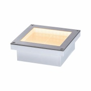 LED Bodeneinbauleuchte Smart Home Zigbee Brick  insektenfreundlich IP67 eckig  2200 - 3000K 1W 18lm 230V Edelstahl Edelstahl