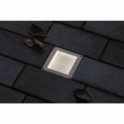 LED Bodeneinbauleuchte Smart Home Zigbee Brick  insektenfreundlich IP67 eckig  2200 - 3000K 1W 18lm 230V Edelstahl Edelstahl