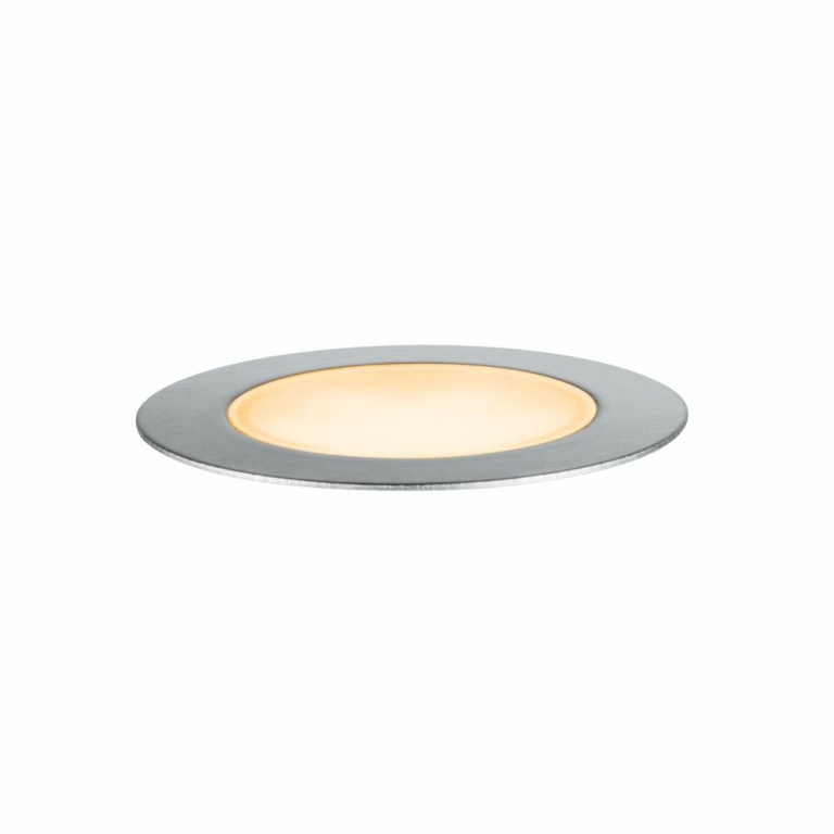 Paulmann Plug & Shine LED Bodeneinbauleuchte Floor Einzelleuchte  IP67 2200K 2W   Silber