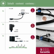 Plug & Shine LED Bodeneinbauleuchte Floor Basisset  IP67 2200K 3x2W  21VA Silber