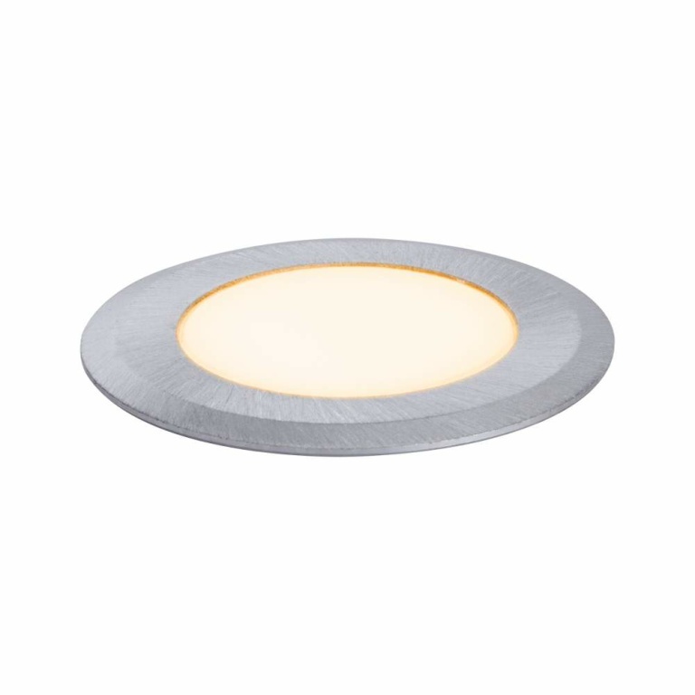 Paulmann LED Bodeneinbauleuchte Insektenfreundlich insektenfreundlich IP67 rund 50mm 2200K 2,2W 60lm 230V Alu Kunststoff#Metall