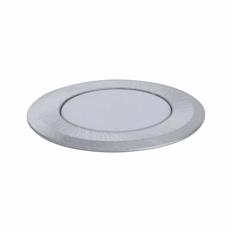 Paulmann LED Bodeneinbauleuchte Insektenfreundlich insektenfreundlich IP67 rund 50mm 2200K 2,2W 60lm 230V Alu Kunststoff#Metall