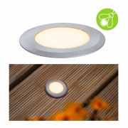 LED Bodeneinbauleuchte Insektenfreundlich insektenfreundlich IP67 rund 50mm 2200K 2,2W 60lm 230V Alu Kunststoff#Metall