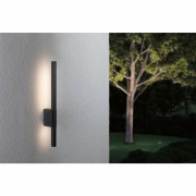 LED Außenwandleuchte Natives IP44  45x95mm 3000K 9W 220lm 230V  Anthrazit Alu