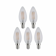 Filament 230V LED Kerze E14  5x470lm 5x4,8W 2700K  Matt