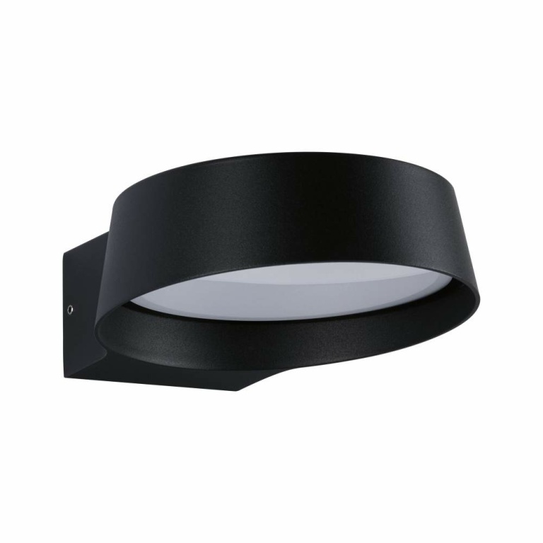 Paulmann LED Außenwandleuchte Capea Grand   IP44  162x195mm 3000K 11,5W 1050lm 230V 108° Anthrazit Alu Druckguss