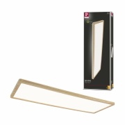 LED Panel Atria Shine Backlight  IP44 eckig 580x200mm  22W 2300lm 3000K Holzoptik