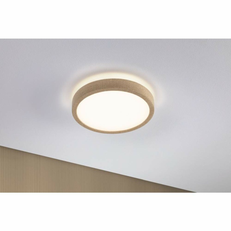 Paulmann LED Panel Cosara  IP44 rund 300mm  15W 1300lm 3000K Beige