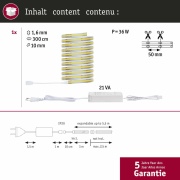 MaxLED 500 LED Strip Full-Line COB Basisset  3m   19W 600lm/m 480LEDs/m 6500K 36VA