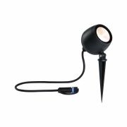 Plug & Shine LED Gartenstrahler Kikolo   IP65 3000K 7,2W   Anthrazit