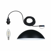 Plug & Shine Pendelleuchte Mapalo IP44 3000K 2W Anthrazit