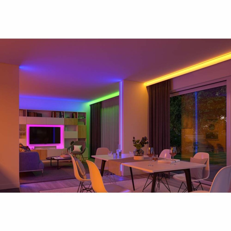 Paulmann SimpLED LED Strip Smart Home Zigbee RGB Komplettset 10m   26W 900lm 30LEDs/m  36VA