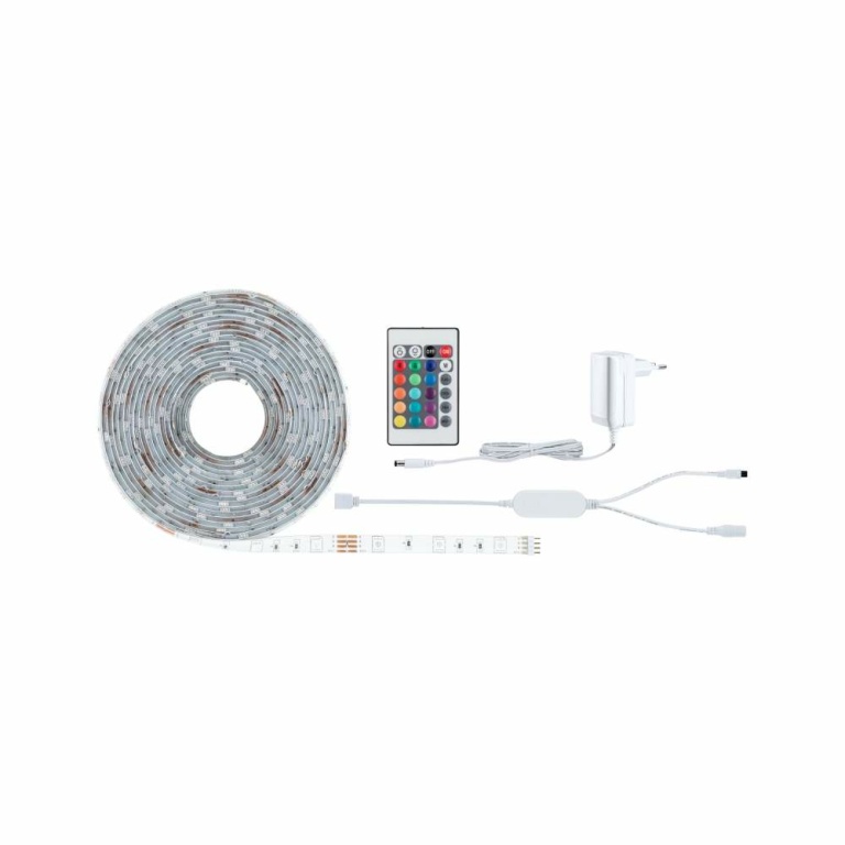 Paulmann SimpLED LED Strip Smart Home Zigbee RGB Komplettset 5m   20W 450lm 30LEDs/m  24VA