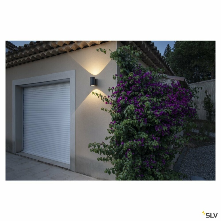 SLV ENOLA OCULUS WL LED Outdoor Wandleuchte anthrazit Up & Down 20W IP65 CCT 3000/4000K CRI90 100°