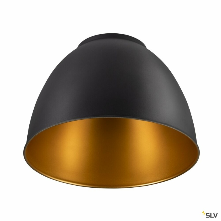 SLV PARA DOME, Leuchtenschirm aluminium black/gold