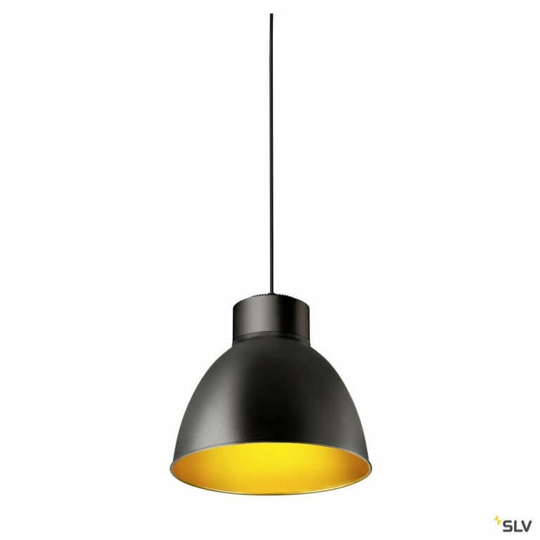 SLV PARA DOME, Leuchtenschirm aluminium black/gold