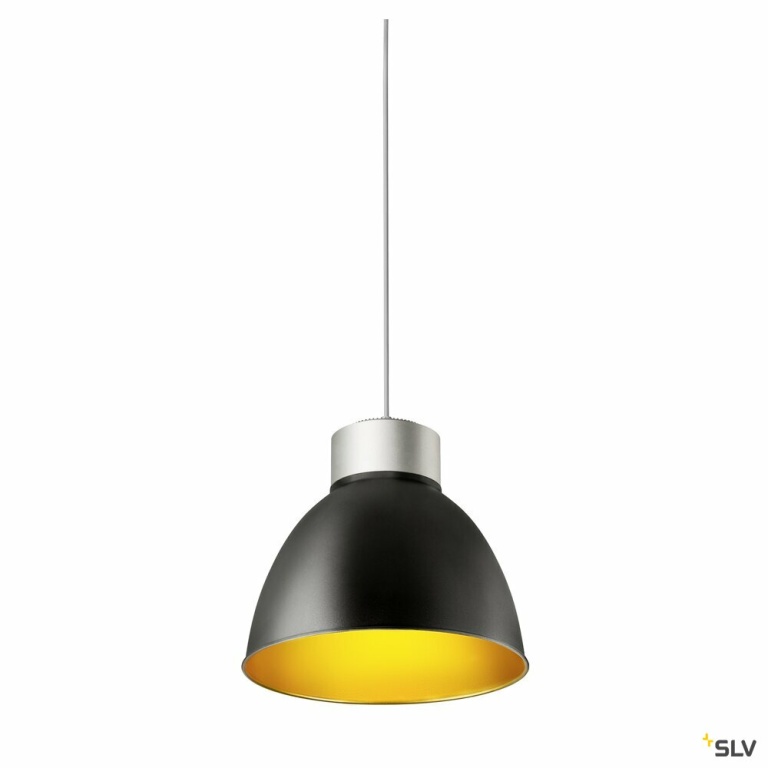 SLV PARA DOME, Leuchtenschirm aluminium black/gold