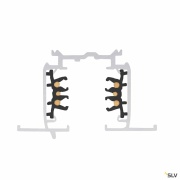 S-TRACK 3-Phasen-Einbauschiene, Hochvoltschiene, 2m, schwarz, DALI