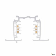 S-TRACK 3-Phasen-Einbauschiene, Hochvoltschiene, 3m, weiß, DALI