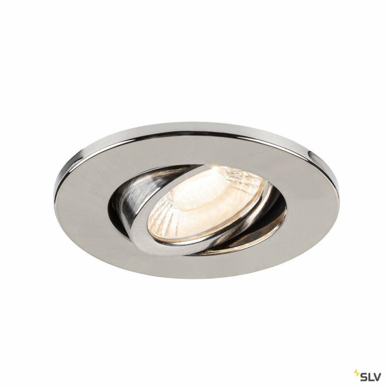 SLV UNIVERSAL DOWNLIGHT Abdeckung, für Downlight IP20, schwenkbar, rund, aluminium