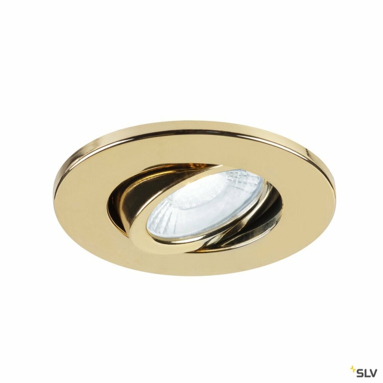 SLV UNIVERSAL DOWNLIGHT Abdeckung, für Downlight IP20, schwenkbar, rund, gold