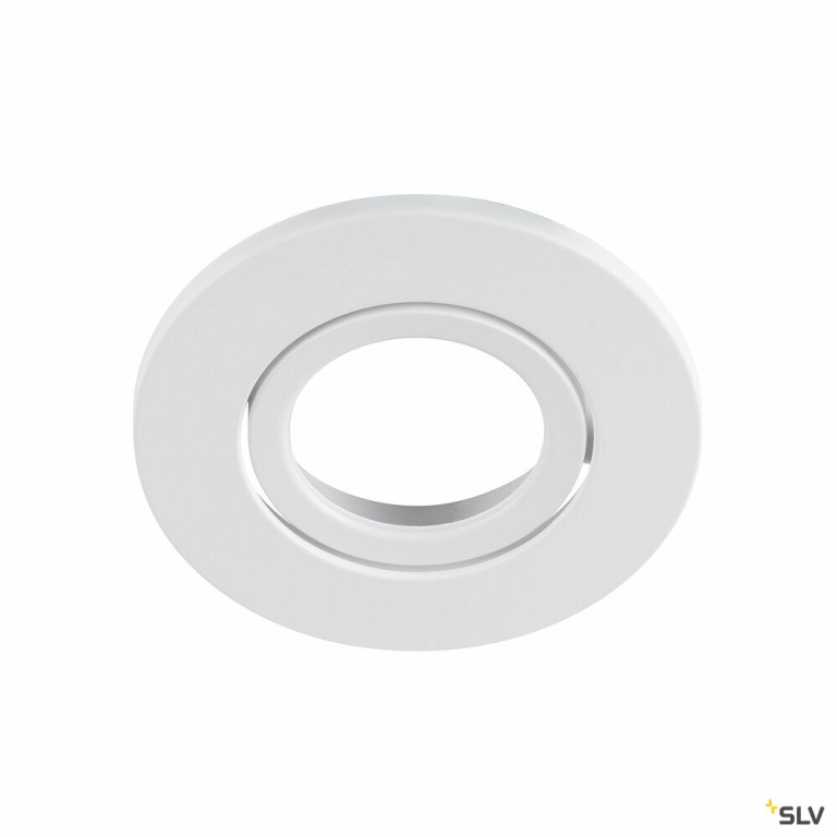 SLV UNIVERSAL DOWNLIGHT Abdeckung, für Downlight IP20, schwenkbar, rund, weiss