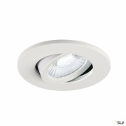 UNIVERSAL DOWNLIGHT Abdeckung, für Downlight IP20, schwenkbar, rund, weiss