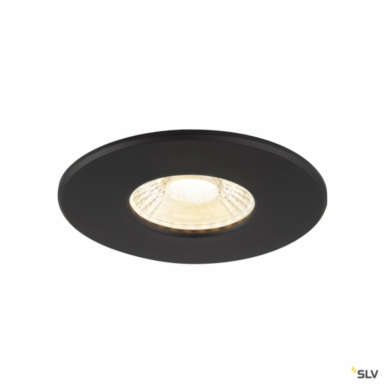 SLV UNIVERSAL DOWNLIGHT Abdeckung, für Downlight IP65, rund, schwarz