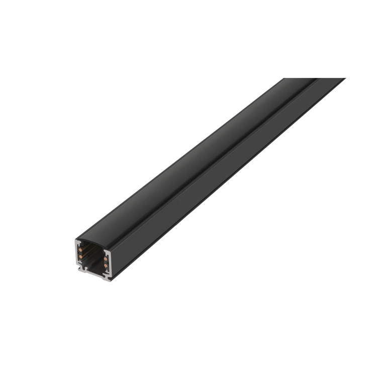 SLV 48V TRACK, Schienenabdeckung, 20mm für Standardschiene Aufbau, 2m, schwarz