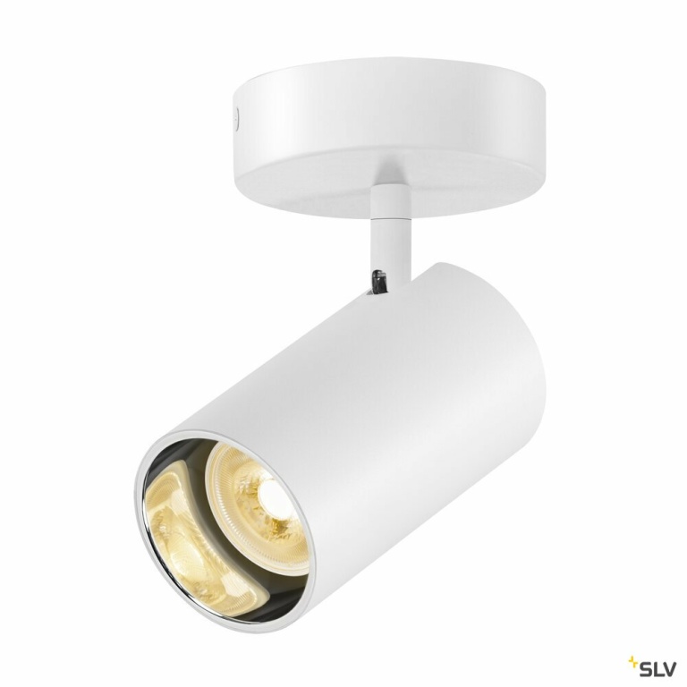 SLV ASTO TUBE, Spot, zylindrisch, max. 1x10W, weiß