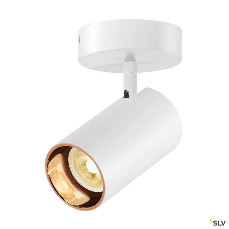 SLV ASTO TUBE, Spot, zylindrisch, max. 1x10W, weiß