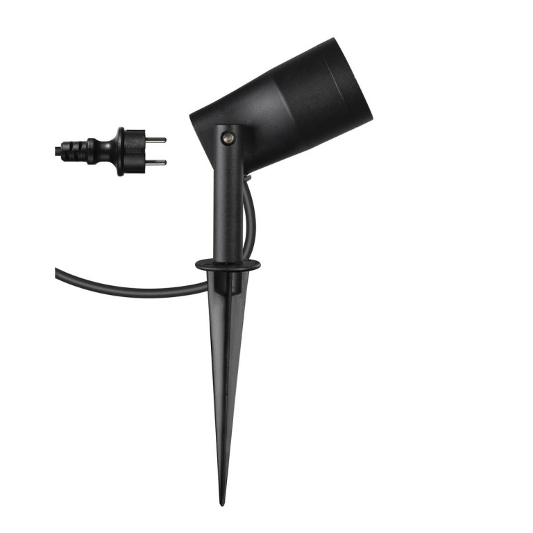 SLV SYNA GARDEN LED Erdspießleuchte Gartenstrahler 6W 3000K IP65 drehbar schwarz