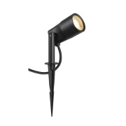 SYNA GARDEN LED Erdspießleuchte Gartenstrahler 6W 3000K IP65 drehbar schwarz